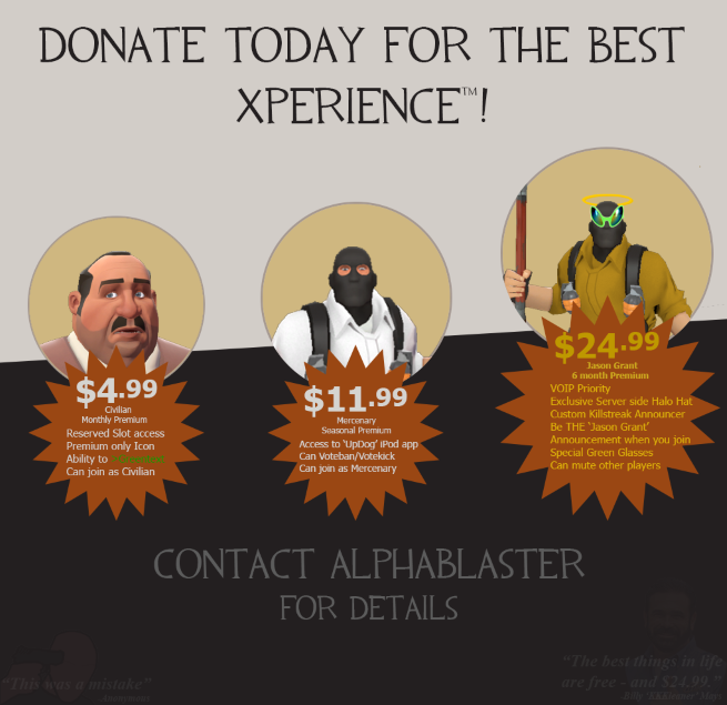 donation page